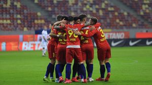 „Roș-albaștrii” jubilează după succesul cu oltenii din play-off care i-a urcat pe locul 2: „De acum ne vom descătușa!”