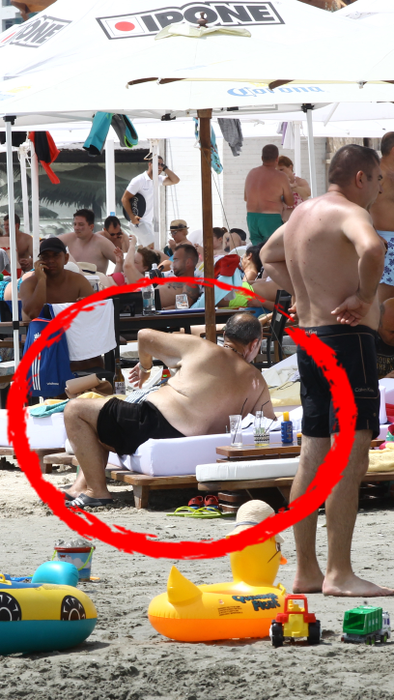 Cristian Popescu Piedone profită din plin de sezonul estival