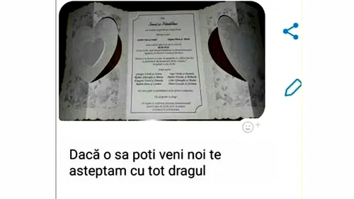 BANCUL ZILEI | Cum se refuză o invitație la nuntă pe Facebook