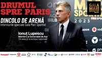 Mesajul lui Ionuț Lupescu, la Gala Mari Sportivi ProSport 2023, pentru cei calificați la JO Paris: „Să obțină cât mai multe medalii! Este vorba despre cota lor și imaginea României”.