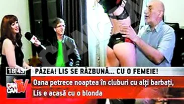 CANCAN TV l-a razbunat pe Lis! I-a bagat o stripteusa in dormitor