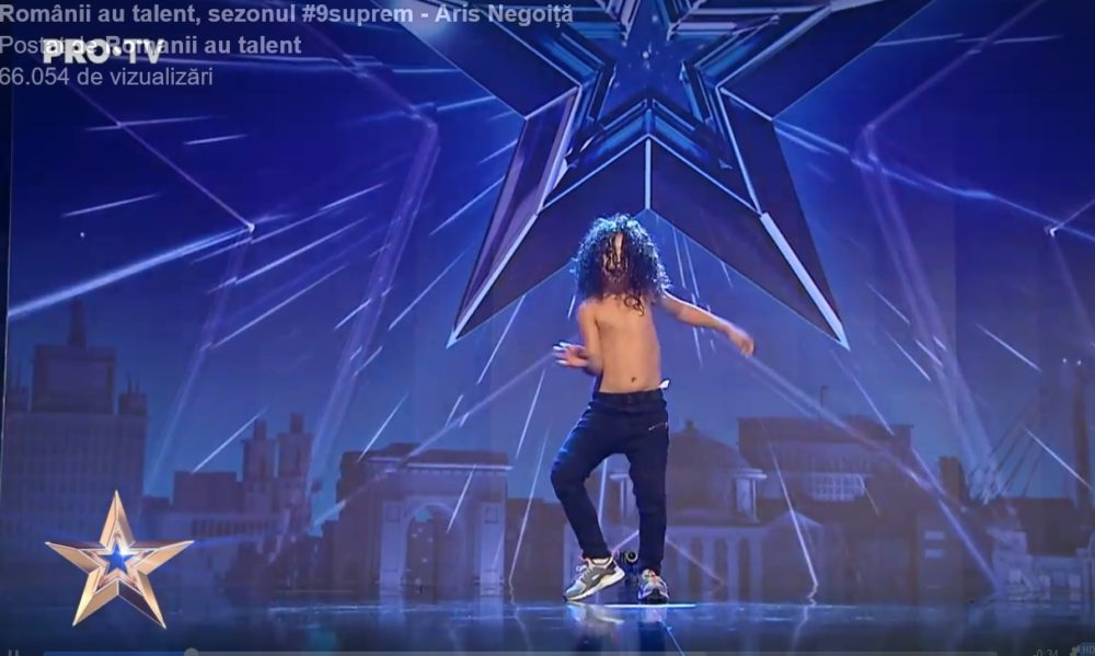 Aris Negoiță a primit „Golden Buzz” în 2019, la „Românii au Talent”