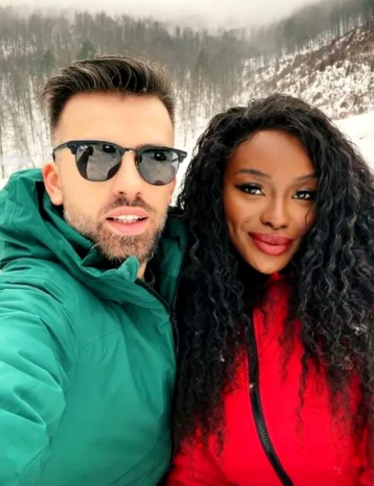 Florin Ristei și Naomi Hedman / Foto: Instagram
