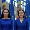 Mirabela Grădinaru, apariție elegantă alături de Maia Sandu. Cum arată ținuta partenerei lui Nicușor Dan