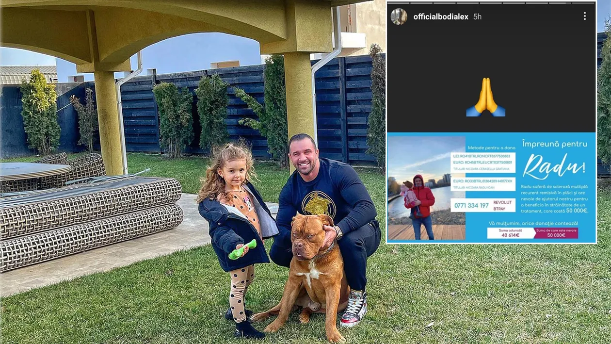 Alex Bodi, implicat în lupta la viață a unui tânăr tătic: “Radu suferă de scleroză multiplă recurent-remisivă”