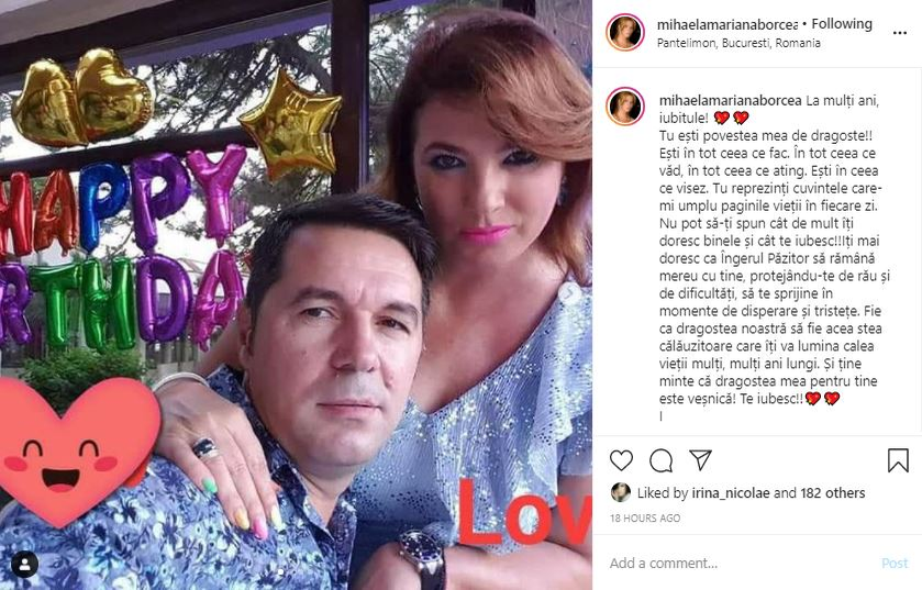 Mihaela Borcea, surpriză romantică de ziua iubitului ei. Sorin Rap s-a emoționat când a văzut gestul partenerei sale | FOTO