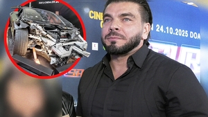 Joseph Adam, aproape de dezastru! Lamborghini-ul s-a făcut praf, dar a scăpat ca prin minune!