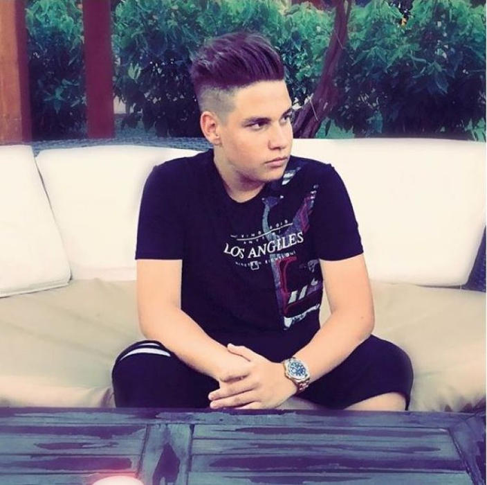 Cu cine s-a cuplat Angelo, fiul de 15 ani al lui Cristi Borcea