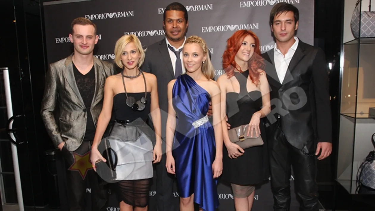 Radu Valcan si Adela Popescu 100% Armani