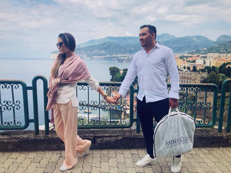 Bianca și Ștefan au petrecut câteva zile de neuitat în Italia, unde artistul a avut concert