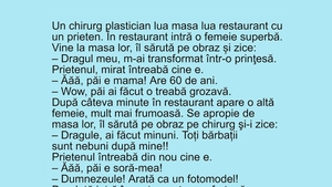 BANCUL ZILEI | Chirurgul plastician și pacientele (ne)mulțumite