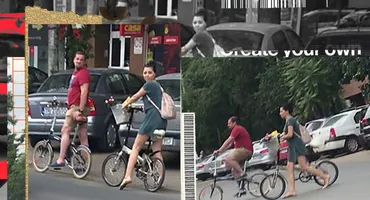 Corina Caragea își ține soțul „în priză” cu... bicicleta