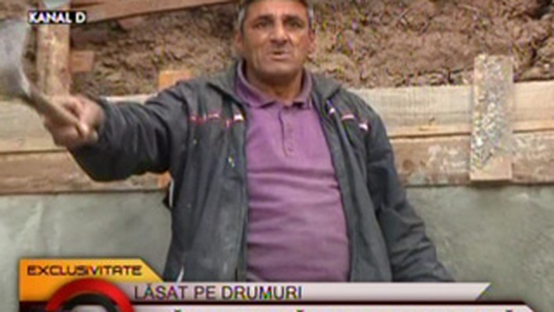 VIDEO Tatal lui Banel Nicolita a ajuns rau! "Dorm intr-o baraca, ca boschetarii"