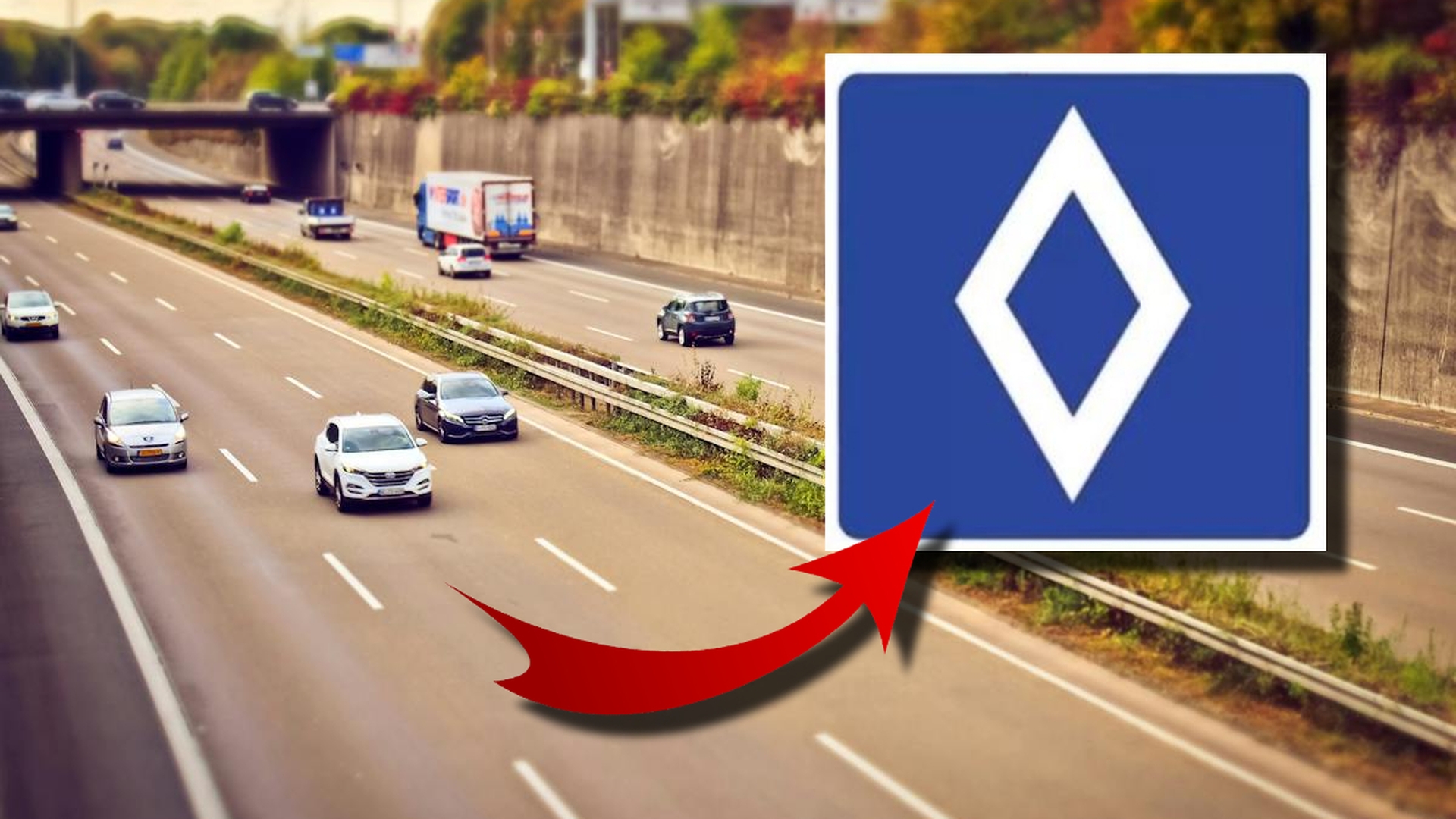 Semnul de circulație din cauza căruia șoferii primesc amenzi de până la 135 de euro. Poate fi văzut pe autostrăzile din Europa