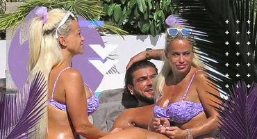Anda Adam s-a ”încordat” la piscină, alături de iubitul ei! Cine are mușchii mai mari dintre cei doi?