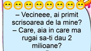 BANC | "Vecineee, ai primit scrisoarea de la mine?"