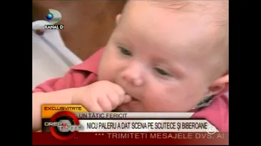 De cand a devenit tatic, Nicu Paleru schimba scutece! Nu-mi fac probleme cu fetita, stiu tot