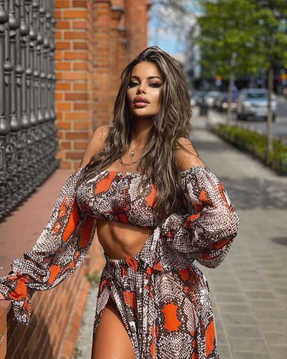 Justyna Gradek, noua cucerire a lui Alex Bodi (sursa foto Instagram)