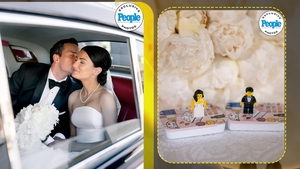 Un celebru jurnalist TV s-a însurat. Mirii și-au pus figurine LEGO pe tort, dar nunta a fost umbrită de lupta cu o boală necruțătoare