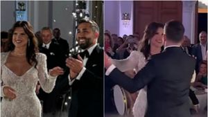 Marele absent de la nunta Monicăi Bîrlădeanu cu Valeriu Gheorghiță! Nu se așteptau niciodată ca el să lipsească