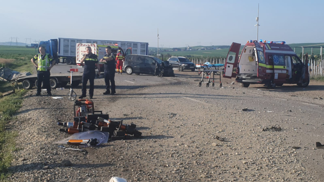 Accident tragic în județul Suceava: 5 persoane au murit