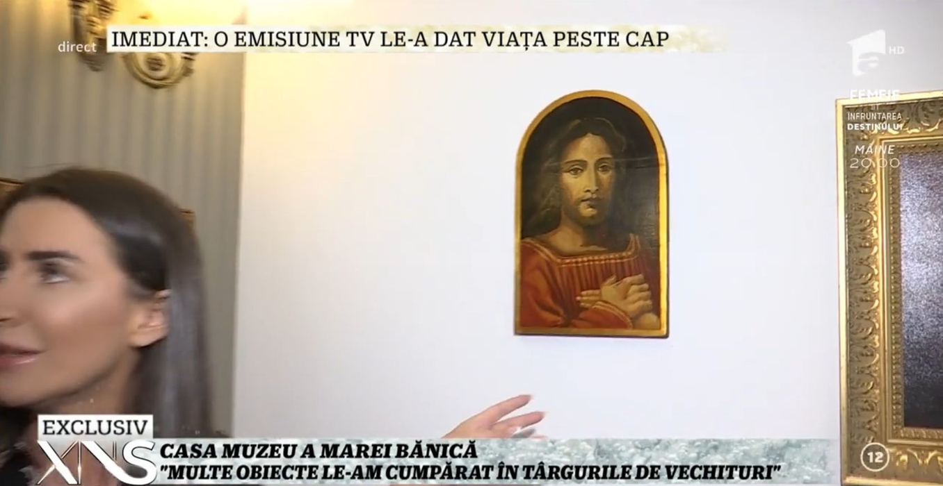 Casa Marei Bănică. Sursă foto: Captură Youtube Xtra Night Show