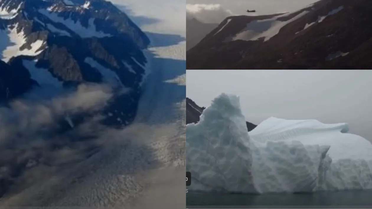Ce se ascunde sub gheața din Groenlanda. NASA a făcut descoperirea uluitoare: tuneluri de km și...