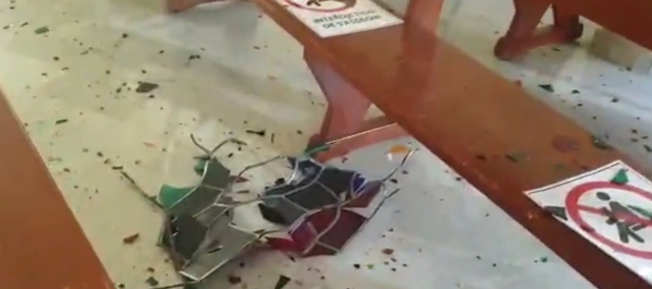 Imaginile surprinse de un preot român cu o biserică devastată, după explozia din Beirut. „Am crezut că e avion”