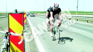 Lucian Mindruta a plecat cu bicicleta la mare! A facut 280 de kilometri in doua zile