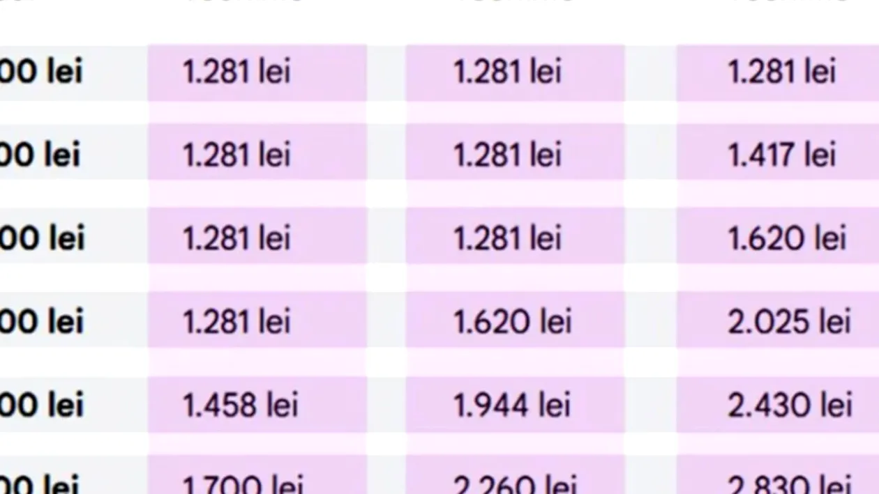 Tabel complet | Ce pensie vei avea, în funcție de salariu și vechimea în muncă