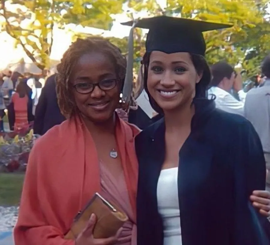 Doria Ragland și Meghan Markle