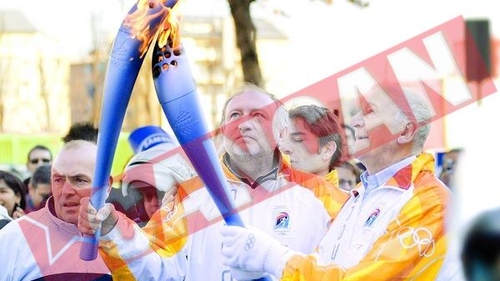Phenianul accepta flacara olimpica