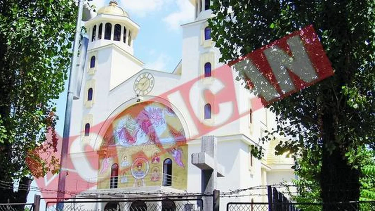 Acuzat ca a pus in biserica insemne masonice si satanice