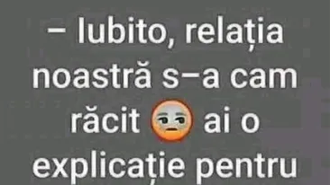 Bancul sfârșitului de săptămână | Când relația se răcește...