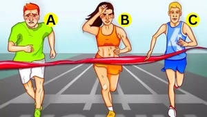 Test de inteligență | Care dintre acești 3 atleți a trișat?