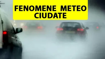 ANM, avertizare emisă luni dimineață, la ora 7:35. Fenomene meteorologice ciudate pentru luna iunie în România