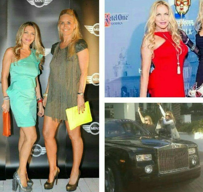 Mădălina Popescu a devenit o prezenţă obişnuită în rafinatele cercuri ale high-life-ul american, însă păstrează legătura şi cu vechile prietene din România, printre care se află şi Vica Blochina (foto stânga).