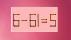 Test IQ | Corectează ecuația 6 – 61 = 5. Puțini reușesc, dacă mută un singur băț de chibrit