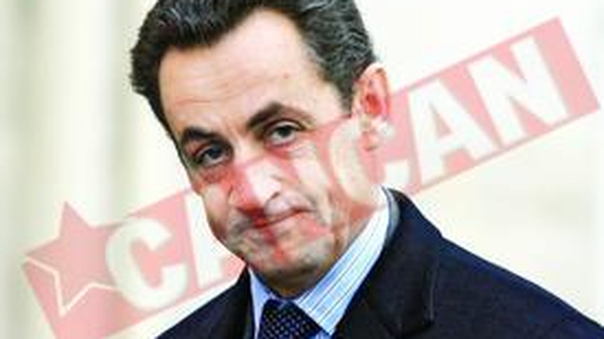 Contre intre Bush si Sarkozy
