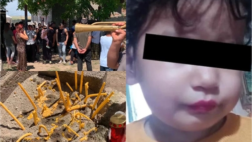 Imaginile durerii! Raisa, micuța de 2 ani și jumătate ucisă de verișor, a fost înmormântată de Ziua Copilului