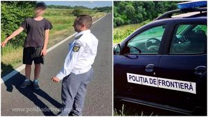 Ți se rupe sufletul! Nicolai, un băiat din Republica Moldova, a trecut înot râul Prut pentru a ajunge la părinții săi, în Italia