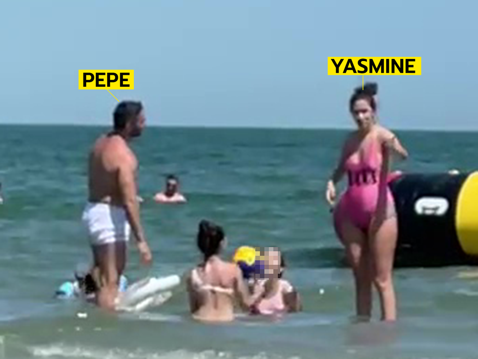 Yasmine are deja o legătură strânsă cu fetele din a doua căsătorie a lui Pepe (Foto: CANCAN.RO)