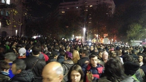Mars de proportii in centrul Capitalei! Se cer DEMISII pentru mortii de la Colectiv!