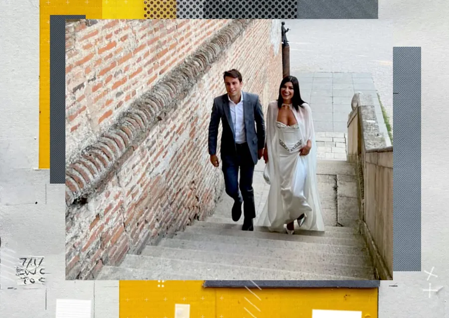 Mircea Geoană și-a măritat fiica, pe Ana Maria, cu un tânăr de bani-gata, american la origine, pe nume Garrett Cayton