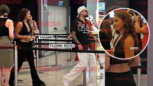 Yasmin e noua iubită a lui Florin Ristei! S-au ferit, dar au luat bilete la film, suc și popcorn împreună! Avem imaginile exclusive