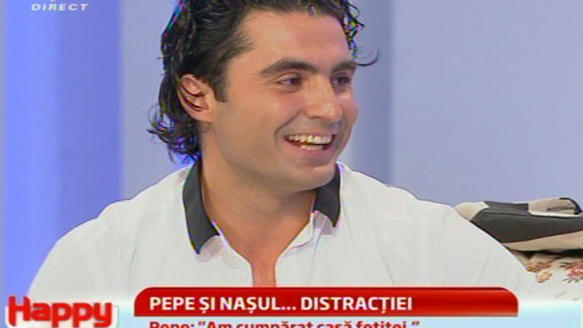 VIDEO De astazi, Pepe e proprietar de vila in Pipera: "Am cumparat casa fetitei mele!"