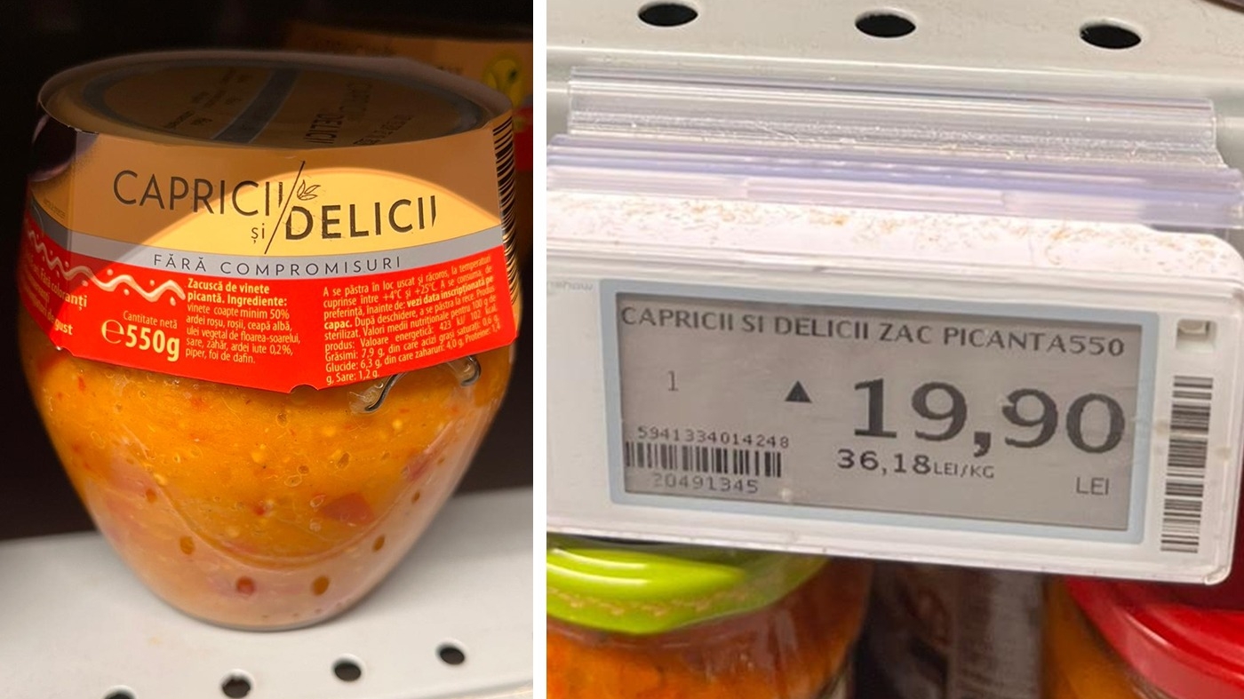 Din ce este făcută, de fapt, zacusca de 19.90 lei din Mega Image. Este preferata românilor în Postul Crăciunului