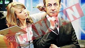 Nicolas Sarkozy are statuie de ceara