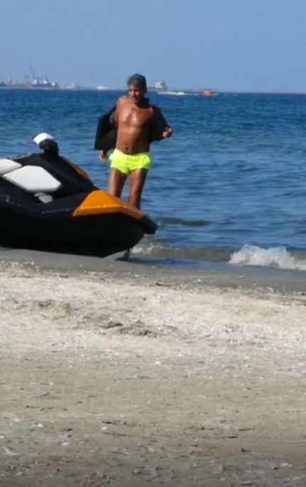 EXCLUSIV! Marcel Toader, implicat într-un accident în Mamaia! Clipele după impact au fost filmare