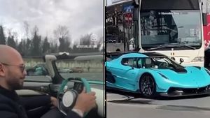 Bolidul de 5 milioane de euro al lui Andrew Tate, avariat! Reparația costă cât o vilă de lux